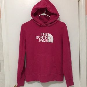 The North Face hooded sweatshirt